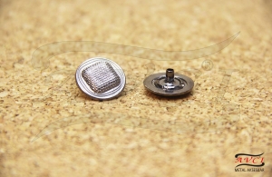 ZDÇ-05 Alloy Snap Buttons with Logo