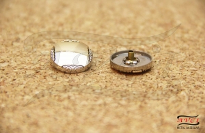 ZÇ-01 Alloy Snap Buttons with Logo