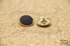 ZÇ-03 Alloy Snap Buttons with Logo