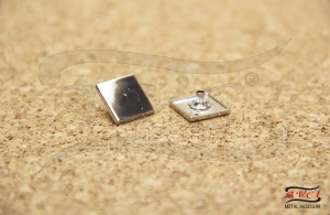 ZDÇ-10 Alloy Snap Buttons with Logo