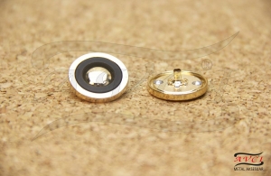 ZÇ-02 Alloy Snap Buttons with Logo